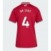 Manchester United Matthijs de Ligt #4 Hemma matchtröja Dam 2026-27 Kortärmad Billigt Manchester United Matthijs de Ligt #4 Hemma matchtröja Dam 2026-27 Kortärmad Billigt